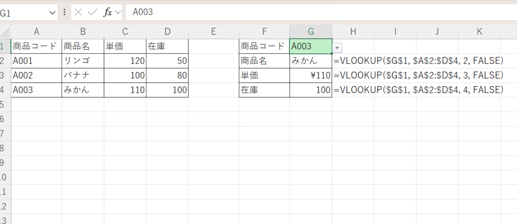 シート保護後_許可した場所だけ編集可能